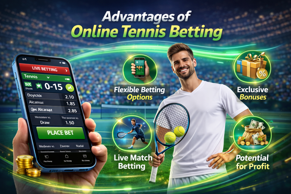 Advantages of Online Tennis Betting