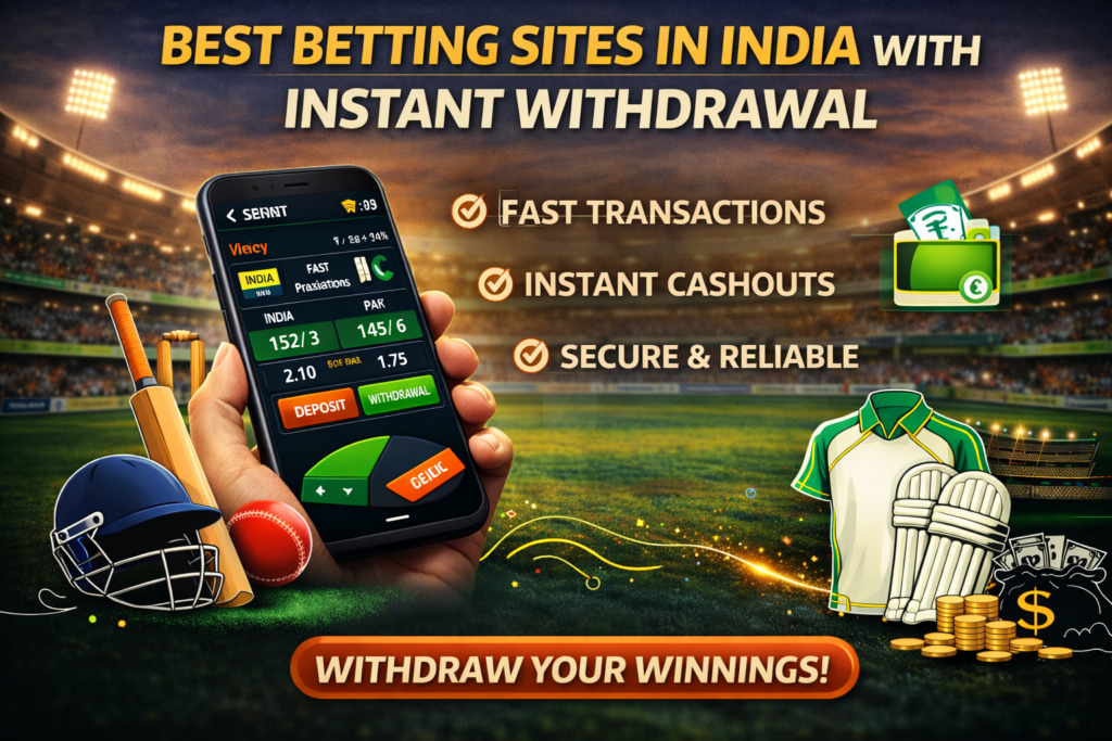 Best Betting Sites in India with Instant Withdrawal