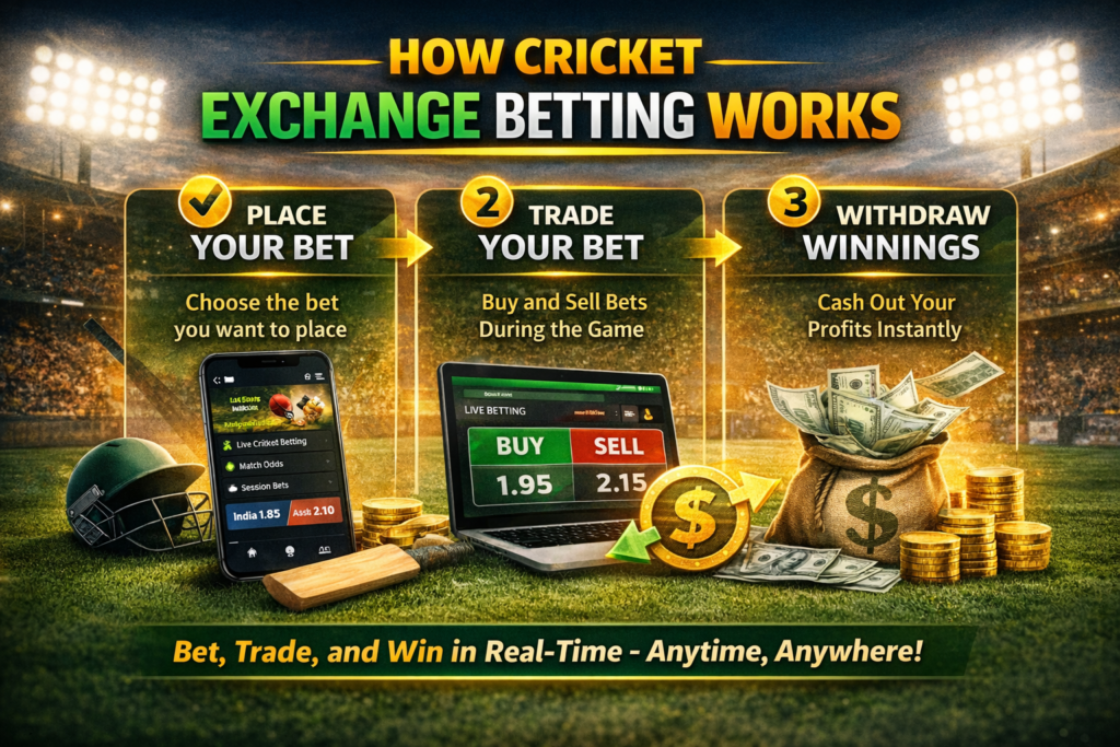 How Cricket Exchange Betting Works