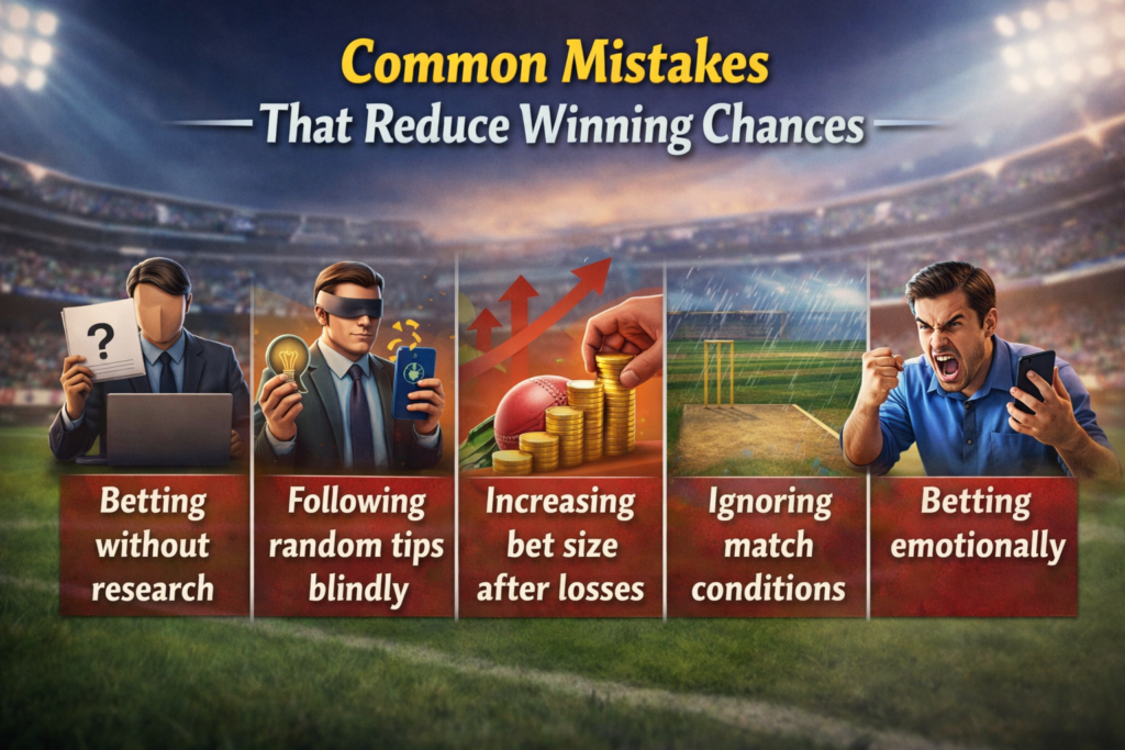 Common Mistakes That Reduce Winning Chances