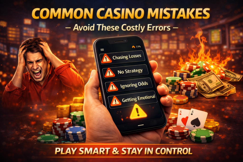 Common Mistakes to Avoid in Casino Betting