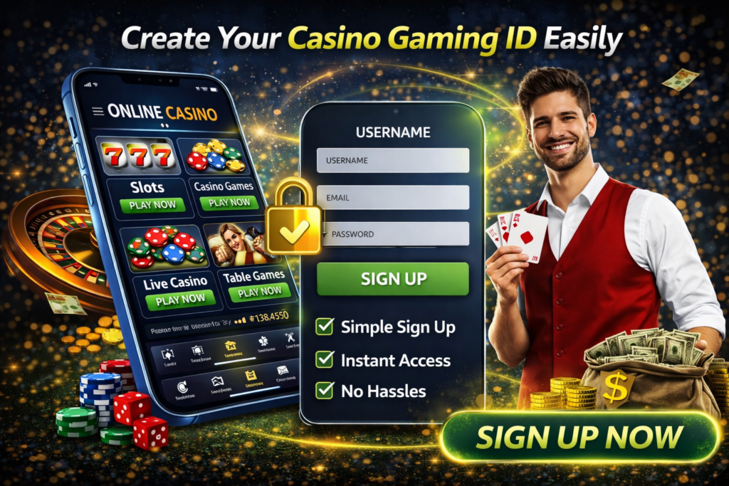 Create Your Casino Gaming ID Easily​