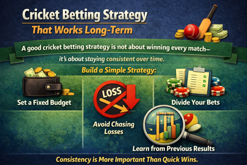 Cricket Betting Strategy That Works Long-Term