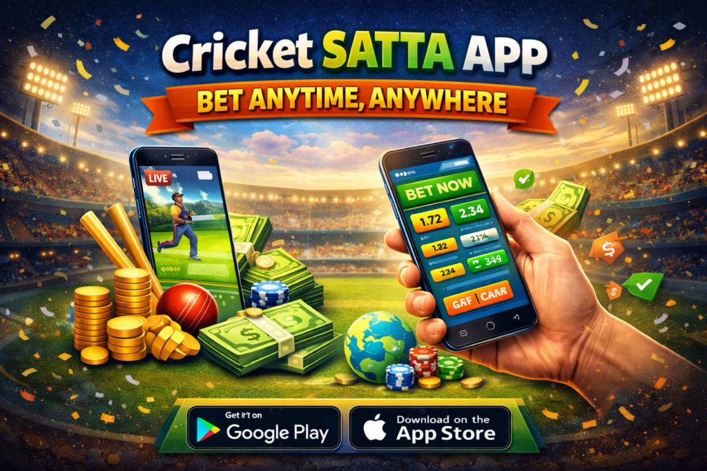 Cricket Satta App – Bet Anytime, Anywhere