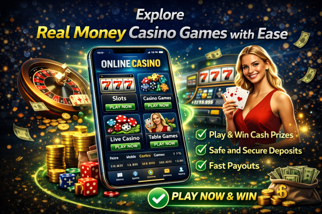Explore Real Money Casino Games with Ease