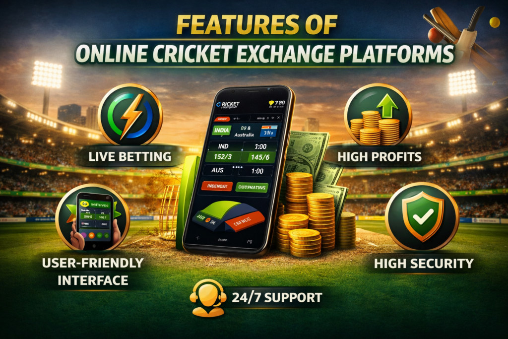 Features of Online Cricket Exchange Platforms