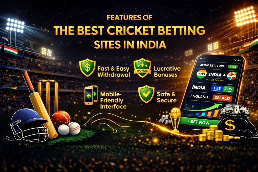 Features of the Best Cricket Betting Sites in India
