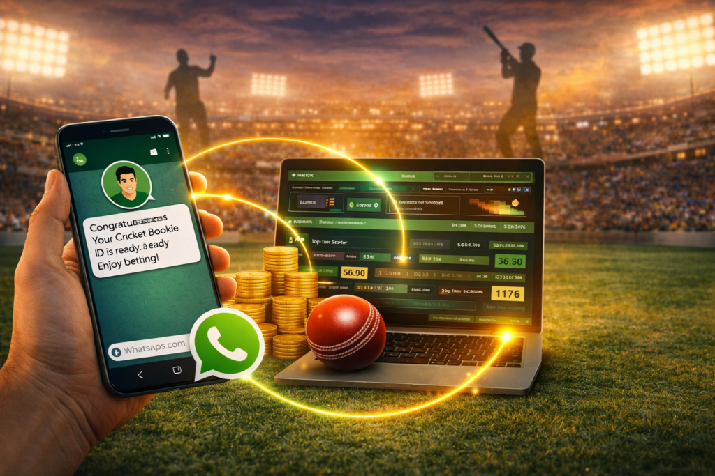 WhatsApp link Cricket Bookie ID in Minutes