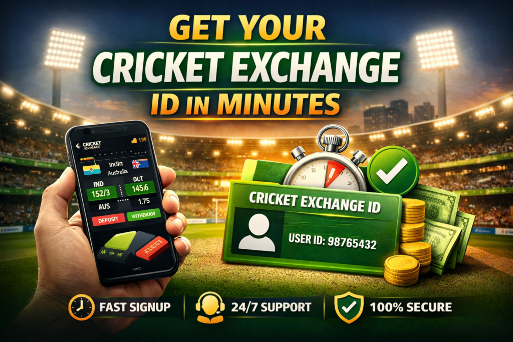 Get Your Cricket Exchange ID in Minutes