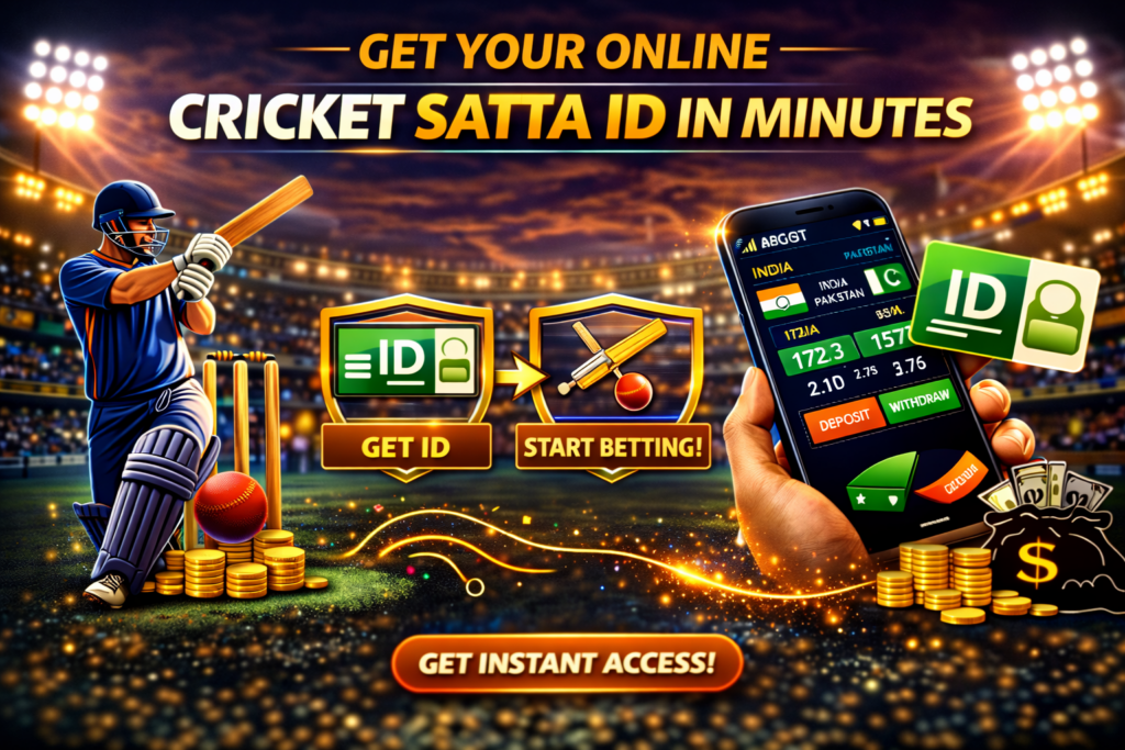 Get Your Online Cricket Satta ID in Minutes