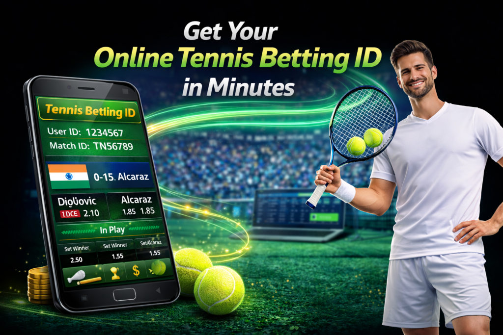 Get Your Online Tennis Betting ID in Minutes