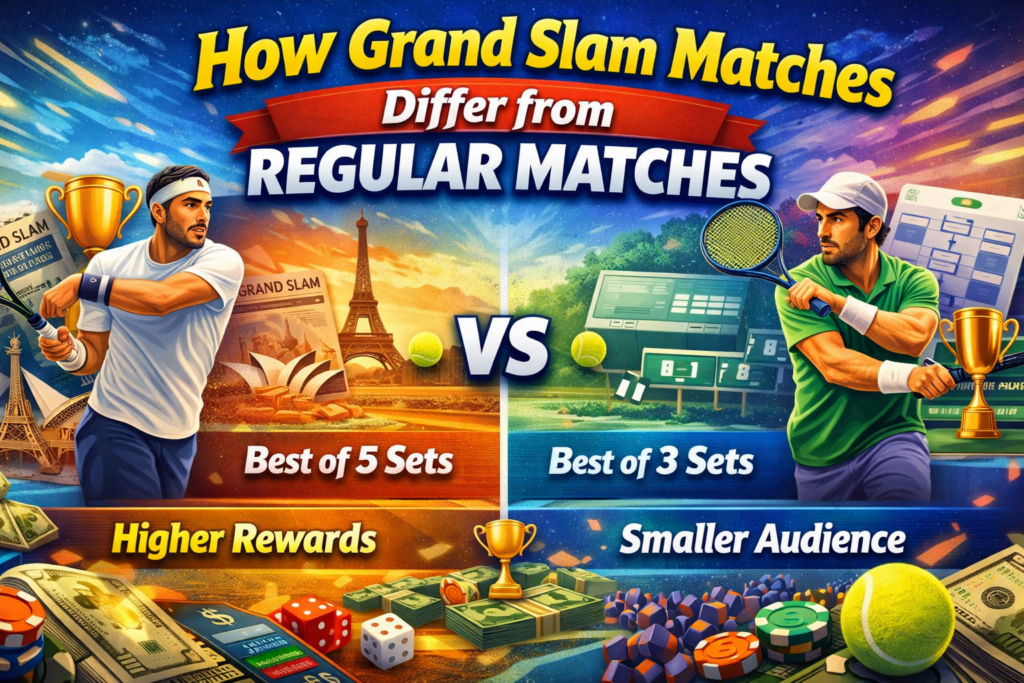 Grand Slam Matches Regular Matches