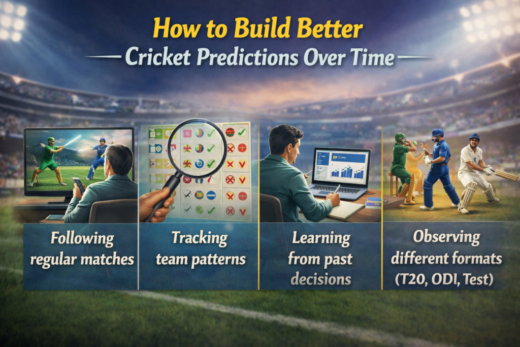 How to Build Better Cricket Predictions Over Time