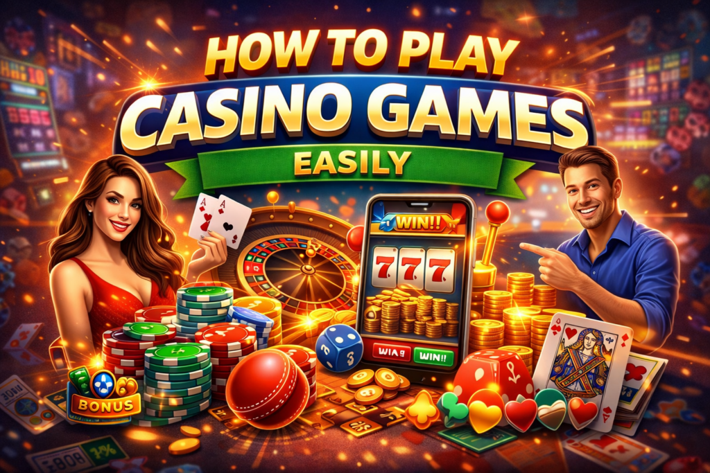 How to Casino Games Easily