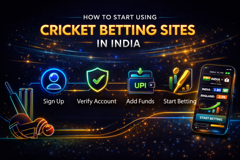 How to Start Using Cricket Betting Sites in India