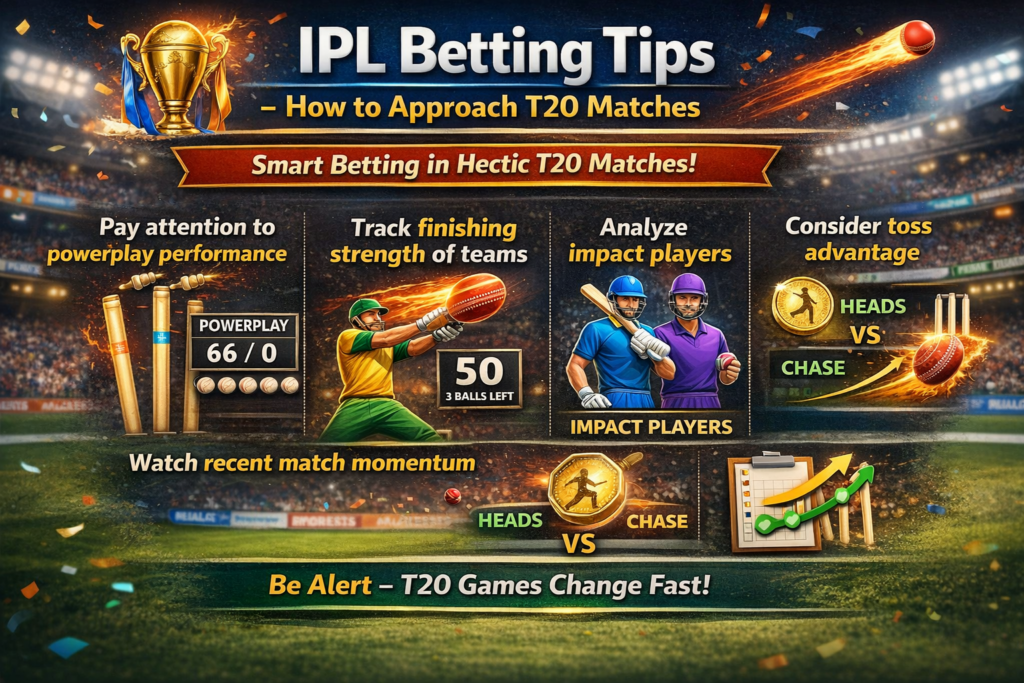 IPL Betting Tips – How to Approach T20 Matches