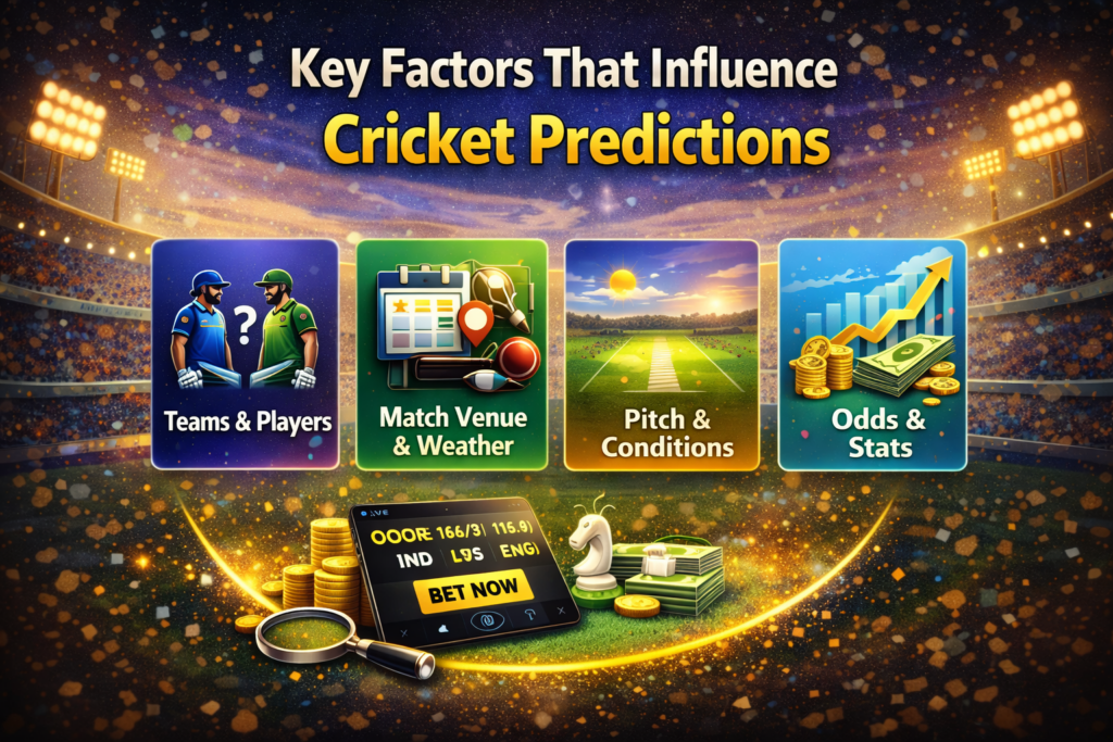 Key Factors That Influence Cricket Predictions