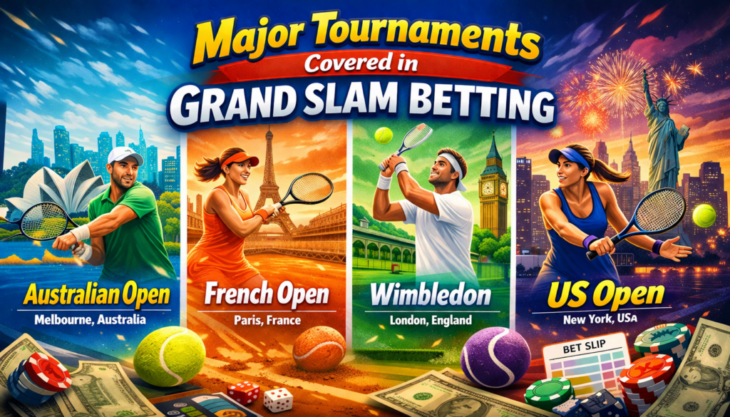 Major Tournaments Grand Slam Betting