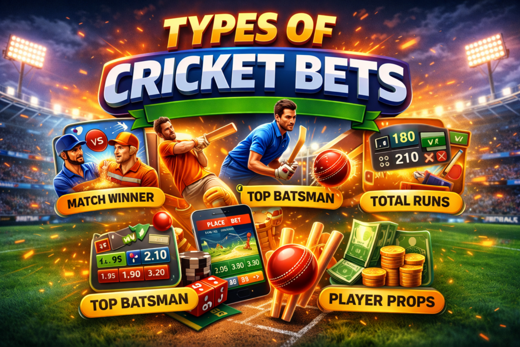 Types of Cricket Bets