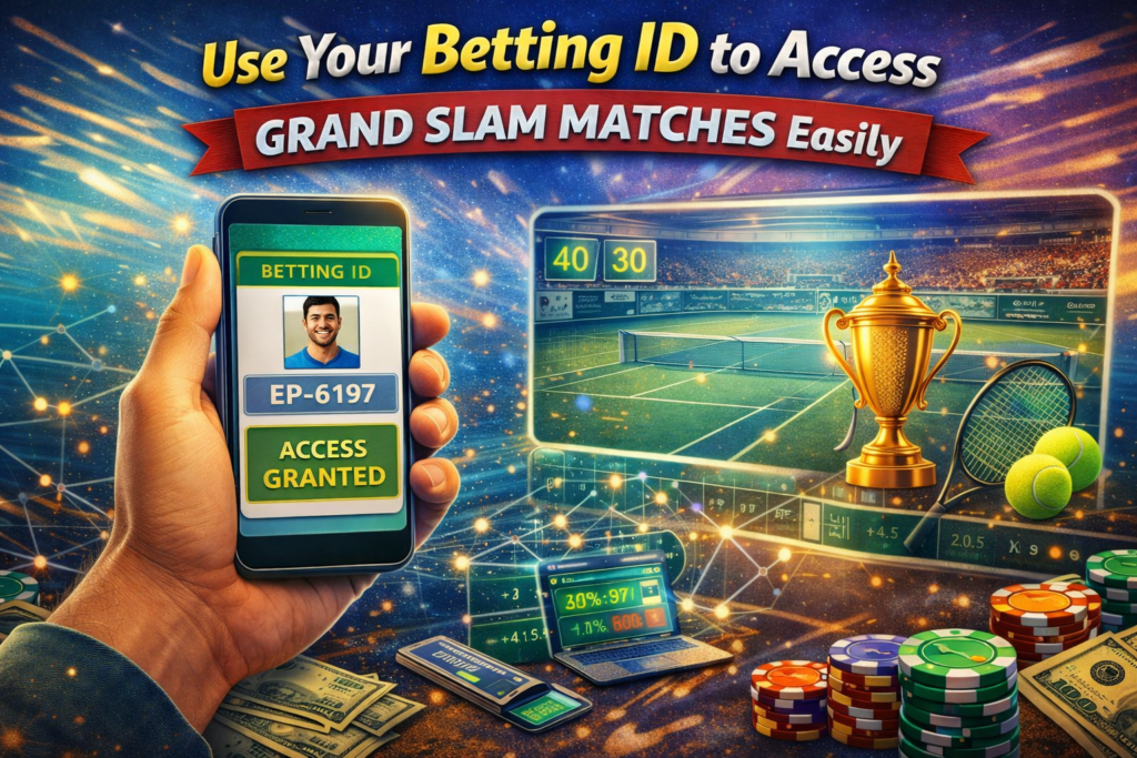 Use Your Betting ID to Access Grand Slam Matches Easily