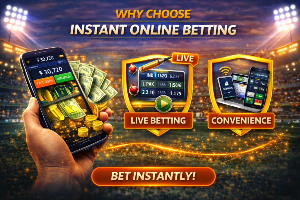 Why Choose Instant Online Betting