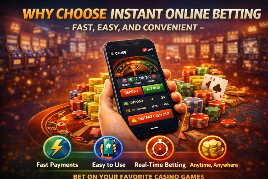 Why Choose Instant Online Betting
