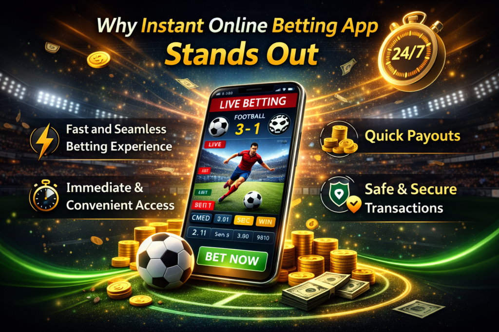 Why Instant Online Betting App Stands Out