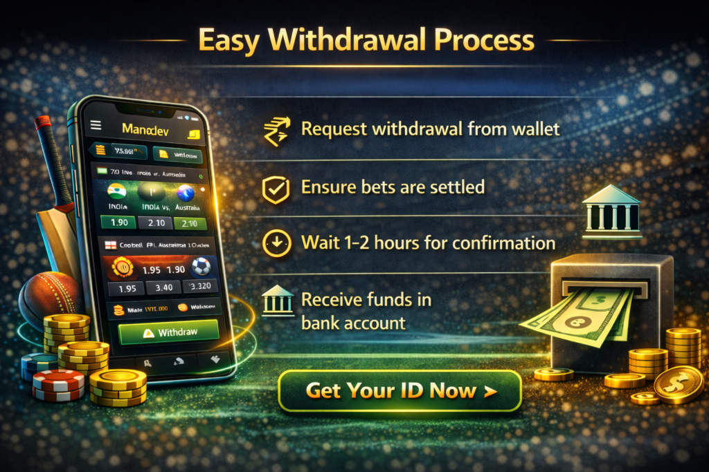 Easy Withdrawal Process