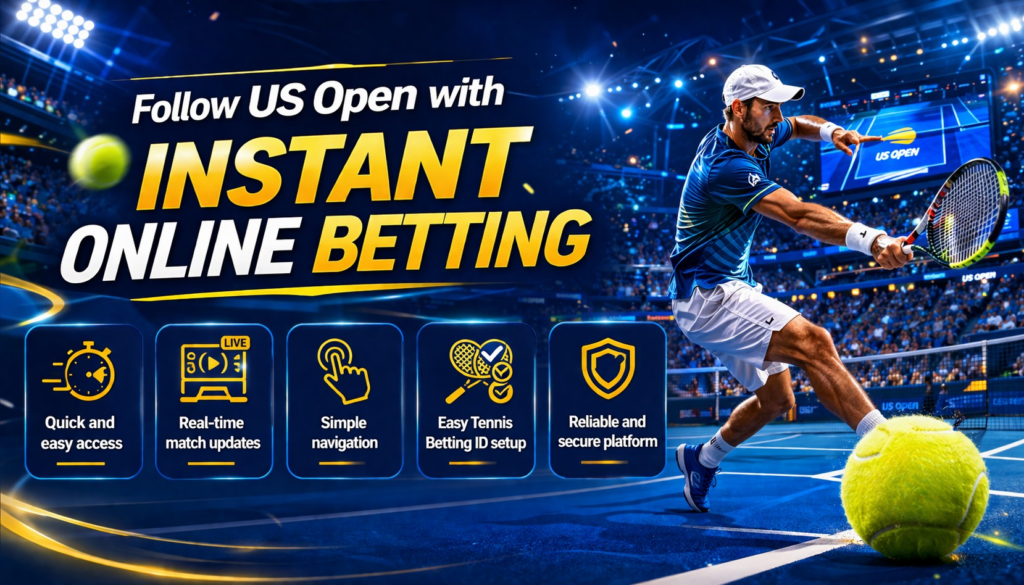 Follow US Open with Instant Online Betting