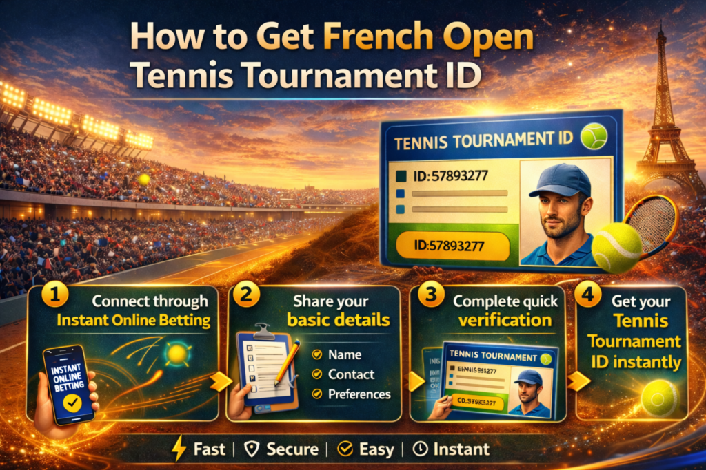 How to Get French Open Tennis Tournament ID