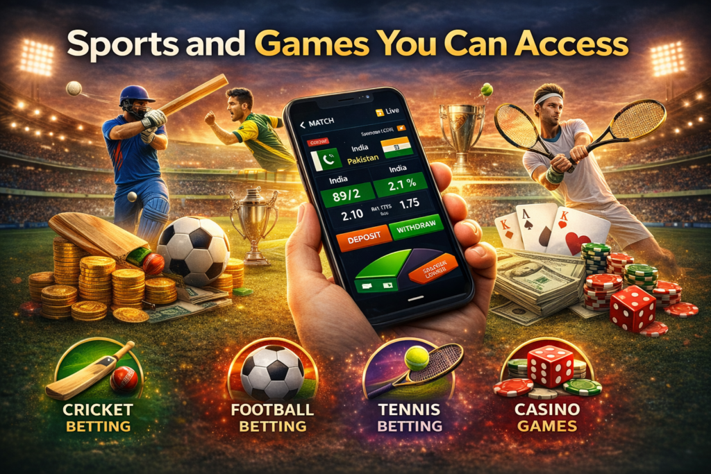 Sports and Games You Can Access