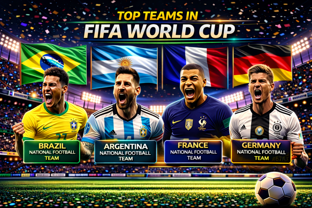 Top Teams in FIFA World Cup